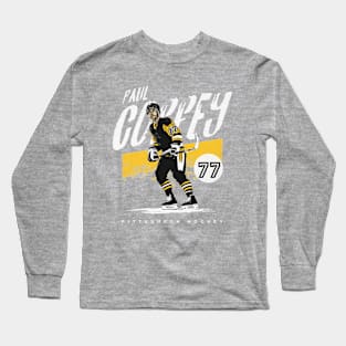 Paul Coffey Pittsburgh Grunge Long Sleeve T-Shirt